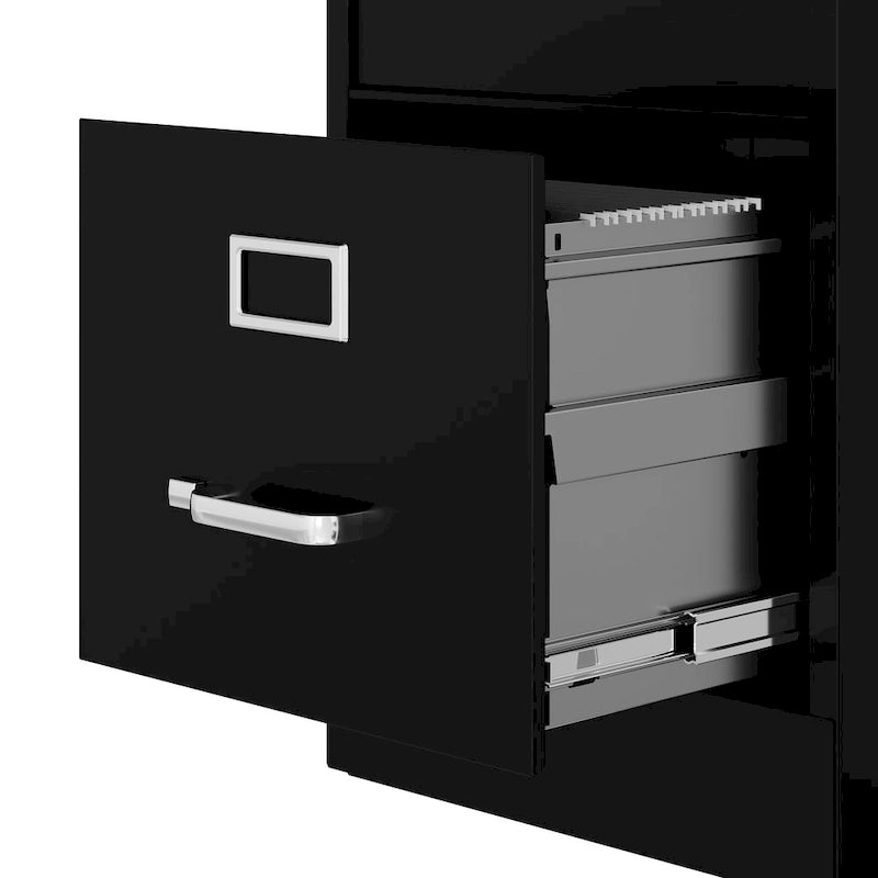 Archivador vertical para cartas de 2 cajones, 22 pulgadas de profundidad