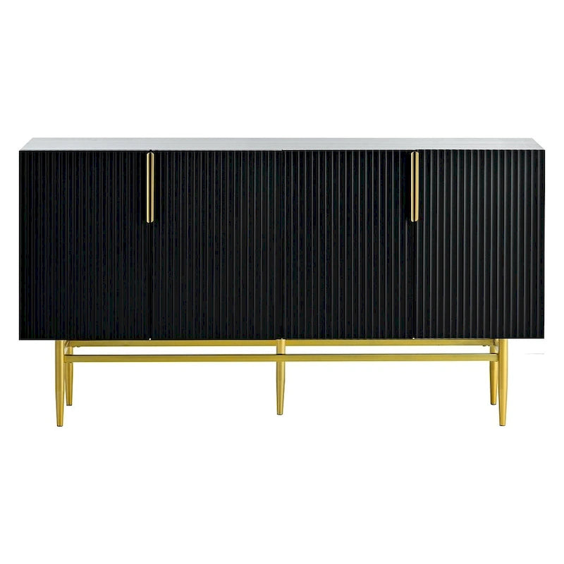 Aparador/ buffet moderno y elegante de 4 puertas de 60