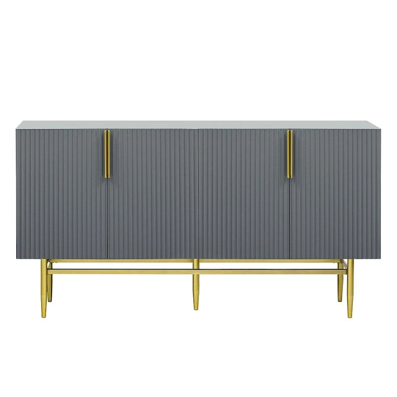 Aparador/ buffet moderno y elegante de 4 puertas de 60