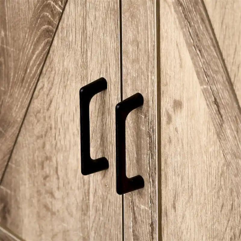 Holz-Buffetschrank mit Schublade und verstellbarer Ablage - N/A