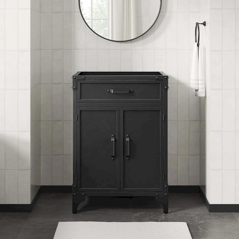 24 Badezimmer-Unterschrank (Waschbecken nicht enthalten)