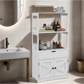 Bathroom Floor Cabinet,Linen Cabinet,Bathroom Storage Organizer